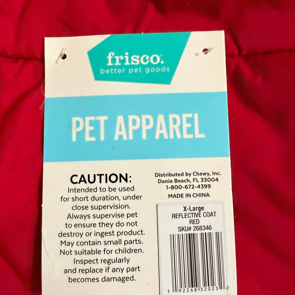 Red Dog Reflective Jacket - Picture 2 of 4